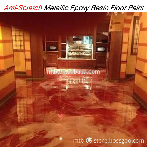 Scrath Resistance Resin Epoxy for Flooring